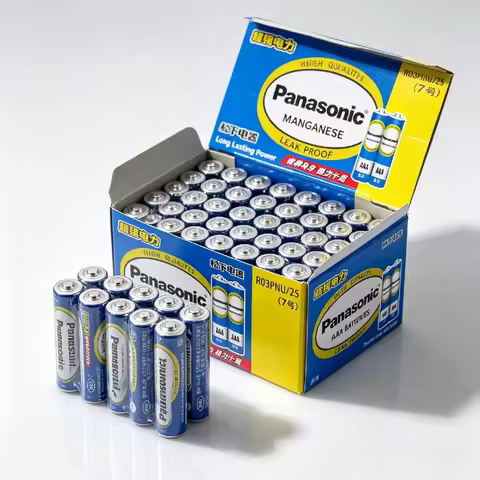 Panasonic LR6 LR03 AA AAA 1.5V Alkaline Batteries Long-Lasting Leakproof Dry Battery for Remote Cont