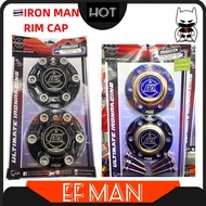 🇹🇭 IRON BAR TITANIUM RIM CAP WHEEL CENTER CAP4 x4 ISUZU DMAX TOYOTA FORTUNER HILIX RANGER NAVARA 4WD