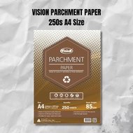 Vision Parchment Paper A4, 250sheets, 85gsm