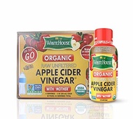 ▶$1 Shop Coupon◀  White House Organic Apple Cider Vinegar Shots - Raw Unfiltered - On the Go (2oz, 6