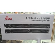 Promo Equalizer DBX 215 Sub 131 Sub Dbx 215Sub Limited