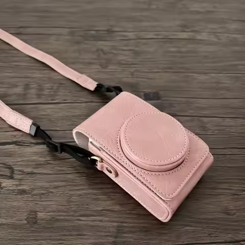 PU Strap Case Camera Bag for Canon G7X Mark II G7X2 3 Mark III SX740 SX730 Sony ZV1 ZV1F ZV1M2 LX10 