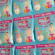 Pampers Baby Happy 1 renceng isi 6 bungkus - L