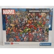 Clementoni, Marvel Impossible Puzzle - 1000 Pcs