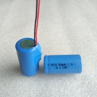 Battery 18350 lithium cyclical battery Juicer Juice Cup battery 900mA high rate battery