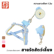 yoyo Pet: สายจูง แมว หมา สุนัข เชือกรัดสัตว์เลี้ยง สายรัด น่ารัก คุณภาพดี มีหลายขนาดให้เลือก