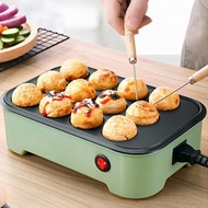 How to make delicious Takoyaki Self Mini Takoyaki Pan Machine Maker Snack Making 12 Pieces