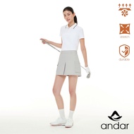 [ANDAR] Urban Active Cargo Culottes Shorts koreasportswear golfshortswomen tennisshortswomen badmint