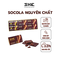 Hộp 6 thanh socola đen nguyên chất - SHE Chocolate - Hộp 48g - Quà tặng giàu chất dinh dưỡng, bổ sun