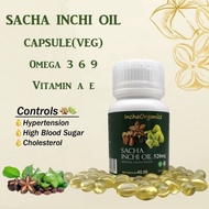 Incha organics Sacha Inchi Oil Capsule Pack x 60 softgel (vegetarian) 印加果油膠囊60粒裝(素食)