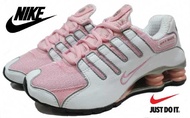 nike shox white-pink