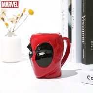 1 ชิ้น แก้วเซรามิก มาร์เวล ของแท้ แก้วกาแฟ Iron Man, Spider-Man, Deadpool ของที่ระลึกสำหรับแฟนมาร์เว