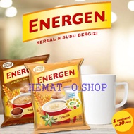 HIJAU Energen Cereal and Milk RENCENG 10Pcs DATES, Chocolate, Vanilla, Ginger, Corn, Green Beans