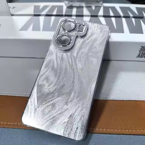 For iQOO Neo9S Pro+ Neo9 Pro Glitter Feather Lens Full Cover For iQOO Neo9S Neo9 Pro Plus Shockproof