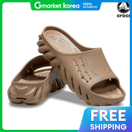 Crocs(ครอคส์) | รองเทาแตะเดก รน Eco Slide Kids สำหรบเดกเลก เดกโต และนกเรยน รน 208185-2G9 สนำตาล Tumb