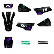 Yamaha DT 125 Graphics kit Sticker Decal