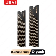 JEYI ฮีทซิงค์ SSD ทองแดง M.2ที่มีชั้นกราฟีน M2 NVMe NGFF 2280ไดรฟ์เย็นหม้อน้ำโซลิดสเตทไดรฟ์สำหรับ PS
