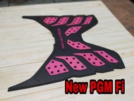 Honda Click New Pink Rubber Matting / Honda Click Magenta Rubber Matting for Honda Click 125i and 150i