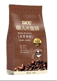 UCC 職人珈琲 Dark Roasted 金質重焙咖啡豆
