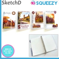 Book Map Loose Leaf Binder Ring B5 Campus Squeezy 1898 B 5 Notebook File