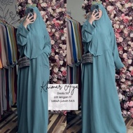 Set Khimar Jubah Free Khimar By AyaArriana