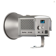 NiceFoto AR-600B Portable LED Video Light 50W Photography Fill Light 5600K COB Studio Light 6 Lighti