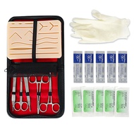 Medical Suture Practice Kit Training Surgical Medical Dissecting Set Student Silicone Surgery Kit
