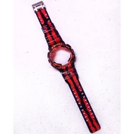 Bnb Gshock GA100 GD120 RED FLAME Strap Besel Casio G-shock