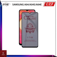 Anti-Scratch Samsung Galaxy A04 A04S A04E Tempered Glass Full Cover