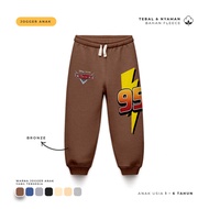 Kids Jogger Pants, Car Jogger Pants, Queen Lights, Ages 1-6 Years