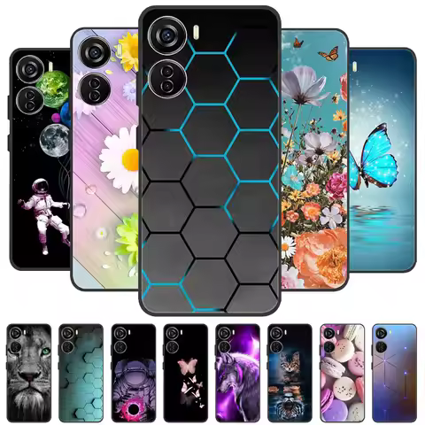 Phone Case For ZTE Blade V40 Design Cases Soft Silicone Cover For ZTE Blade V40 Design 8046 Fashion