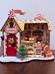 聖誕禮物 已砌Rolife 薑餅人模型小屋