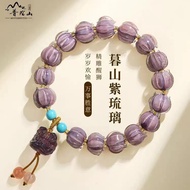 Best Friend Purple Glaze Bracelet Single Circle Good Luck Bracelet Single Circle Good Luck Girl's Be