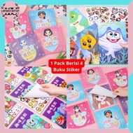 Children's Sticker Book /Reusable Sticker/ Sticker Activity Book Stickersbook Children's Educational Toys -LS