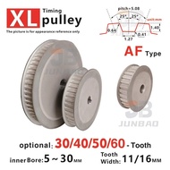 30T/40T/50T/60T XL type timing pulleys, with high torque and low noise, for transmission systems suc