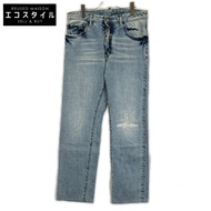 Dsquared2 S71LB1386 淺靛藍色淺棕櫚灘水洗直筒牛仔褲，48 碼 [二手]