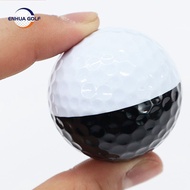 6 brand new color block golf balls pet toy balls health massage balls Golf practice balls