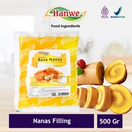 Hanwe Selai Filling 500 Gram untuk Isian Roti Donat Bomboloni Croffle Lumer Rasa Strawberry Blueberr