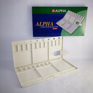 Alpha Artist Watercolour Oil Colour Plastic Palette