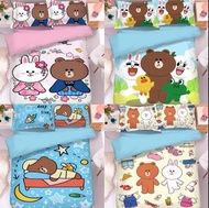 line friends 床單套裝 床上用品 brown sally cony 布朗熊