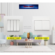 10AX 16AX 250V SWITCHES 2 GANG 1 WAY SWITCH / 4 GANG 1 WAY SWITCH