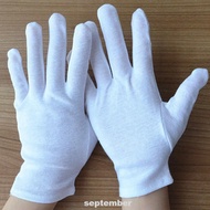 WANTLAB (1) Pairs White performance Gloves for/ Butler/Beauty/ Magician/saxophone/trumpet etc