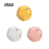 PRASI Automatic Rotating Timer, 1/3/5/10/15/20/25/30/45/60/90min 2 Volume Adjustable USB Rechargeabl