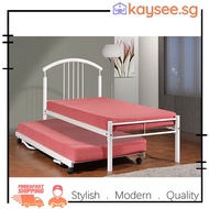 kaysee|Laraine Metal Single Bed Frame|Bedroom|Hostel