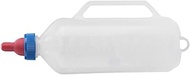 Doact Lamb Vacuum Milk Powder Feeder Replacement Bottles Feeding Bucket 5 Teats and Bottle Goat for
