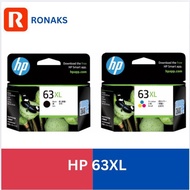 HP 63XL HP63XL 63XL 63 Black and Colour Ink Cartridge Original
