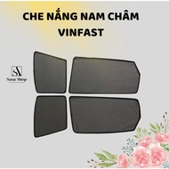 Magnetic sunshades for Vinfast VF3, VF E34, VF5, VF8, VF9, VF6, VF7, Fadil, Lux A, Lux SA, premium S