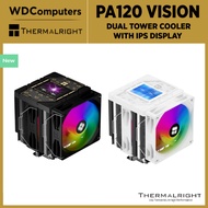 THERMALRIGHT Peerless Assassin 120 Vision PA120 VIsion CPU Cooler IPS DISPLAY AM4 AM5 115x 1700 1851
