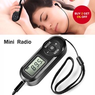 FM Radio Portable Mini Pocket Radio Small Transistor Radio with Premium Power Radio Mini Mudah Alih 