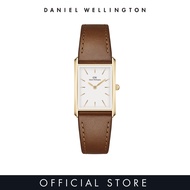 [2 years warranty] Daniel Wellington Bound 32x22mm Durham - Gold - White Dial - Fashion Watch for women - Leather Strap Watch - Female Watch - DW Official - Authentic นาฬิกา ผู้หญิง